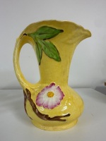 Genuine Hand-painted Wild Rose Jug - Old Foleyware Longton - Made in England - 2