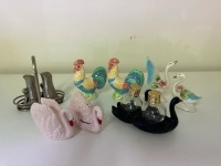 5 Pairs of Bird Salt & Pepper Shakers