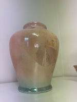 Pates Potteries Iridescent Flower Frog Vase - Sydney Australia - 3