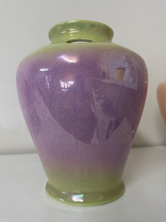 Large Vintage Flower Frog Vase