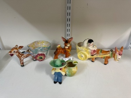 Mexican Style Ceramic Decorator Items