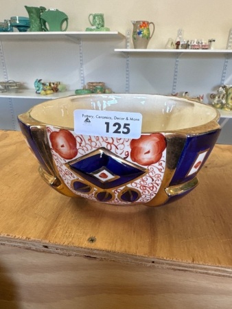 Sudlows Burslem Decorative Fruit Bowl