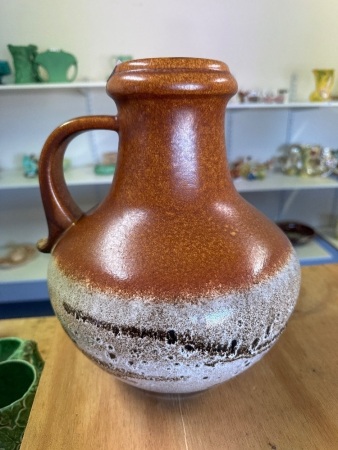 West German Pottery Ceramic Vase - By Scheurich