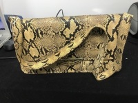 Vintage Phillipines Python Skin Handbag