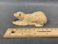 Antique Victorian Papier Mache Polar Bear - 2