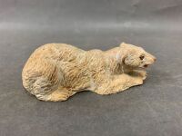 Antique Victorian Papier Mache Polar Bear - 4