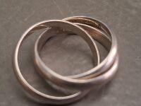 3 Sterling Silver Rings - 3