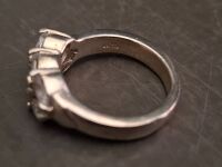 3 Sterling Silver Rings - 4