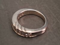 3 Sterling Silver Rings - 5