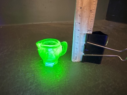 Miniature Uranium Glass Jug