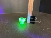 Miniature Uranium Glass Jug - 2