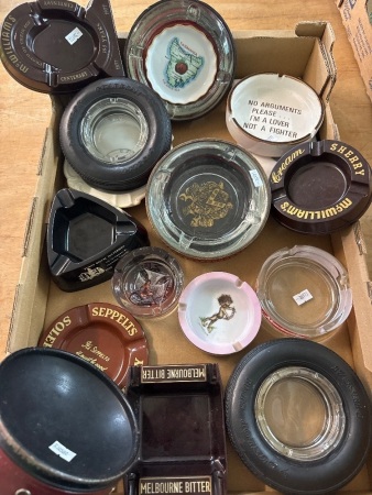 Large Selection of Collectable Ash Trays
