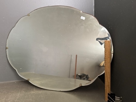 Bevelled Edge Mid Century Mirror