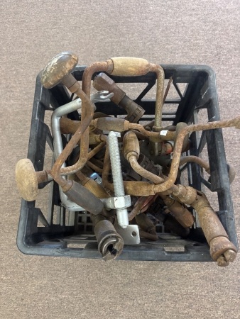 Large lot of Hand Breast Drills