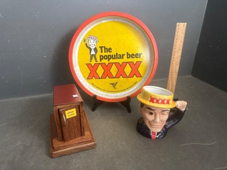 XXXX Collectables - Incs Serving Tray - Jug - Mouse Trap Dunny