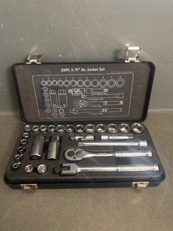 Mechpro 26pc 3/8" Dr. Socket Set