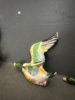 Mid Century Wall Hanging Flying Ducks - 4