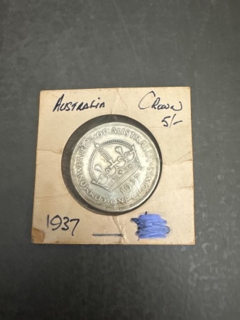 Australian 1937 Crown Coin