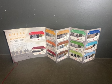 Offical 2016 Anzac to Afghanistan Complete Coin Collection