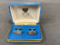 Pair of Vintage Danish Sterling Silver Cufflinks