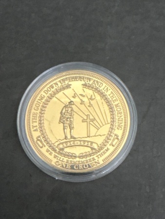 2014 The 1st World War Centenary Golden Crown Collection - We Will Remember Them