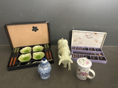 Asst of Asian Decorator Items