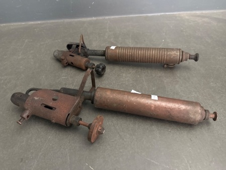 2 Copper/Brass Soldering Irons