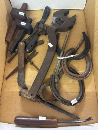 Box Lot of Miscellaneous Tools - Some Marked