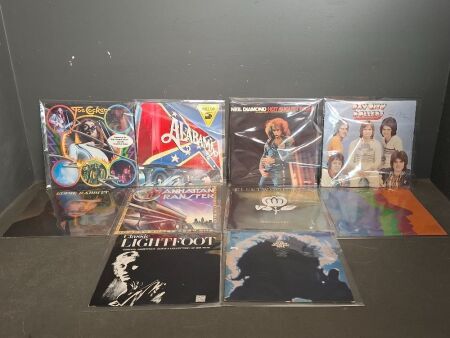 10 Mixed Genre Vinyl Records