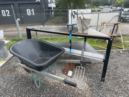 Sherlock Wheelbarrow - Shovel - Metal Mop Bucket