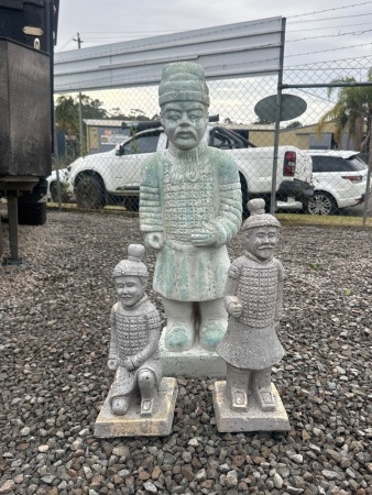 3 Garden Art Warriors