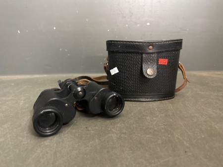 Binoculars in Case - Made in USSR