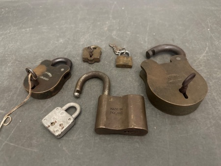 6 Vintage Locks