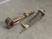 2 Castrating Knives