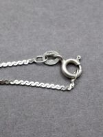 Moonstone Pendant on Sterling Silver Chain + Pendant&nbsp; - 3