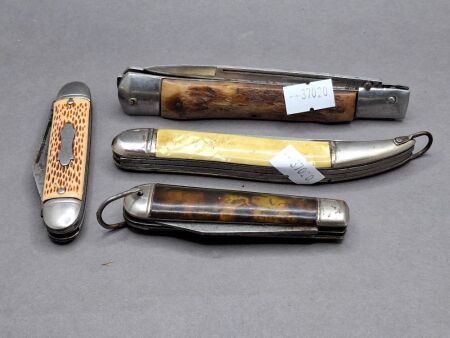 4 Pocket Knives