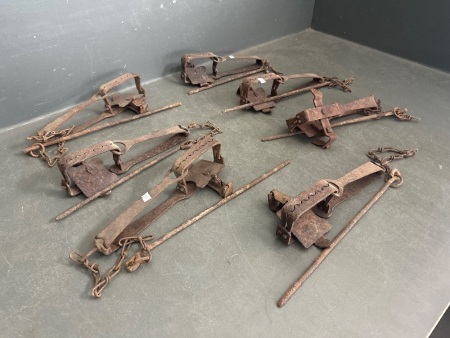 7 Small Vermin Traps - Unmarked