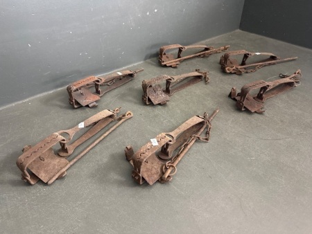 7 Small Vermin Traps - Unmarked