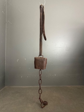 Vintage Condamine Cow Bell 4.5in