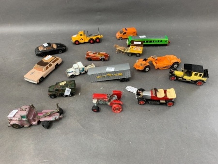 Collection of 15 Matchbox Superking, Models of Yesteryear etc.