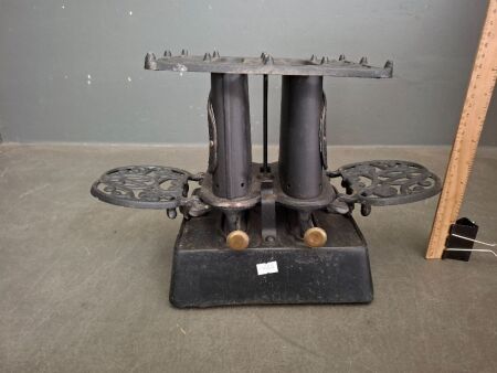 Antique Cast Iron Fuel Stove