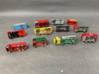 Collection of 12 Lesney Model Cars c1960's All in Used Condition - 2