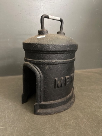 Vintage Heavy Water Meter Cover