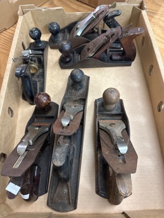6 Vintage Stanley Planes