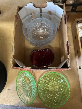 Asst of Murano, Depression and Glass Decor