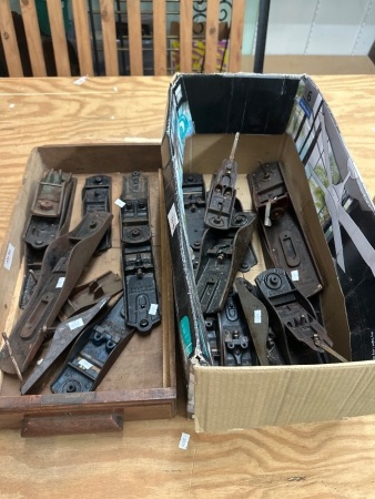 2 Boxes of Vintage Plane Bases