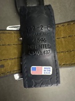 Leather Gun Belt - made in USA - with Extra Attachments/Gun Holsters - 4