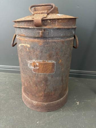 Antique Morcom Horseham Cream Can&nbsp;