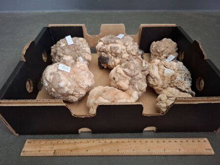 5 Kilos Uncut Crystal Geodes - From Morocco