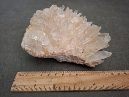 Quartz Crystal Cluster - From Madagascar